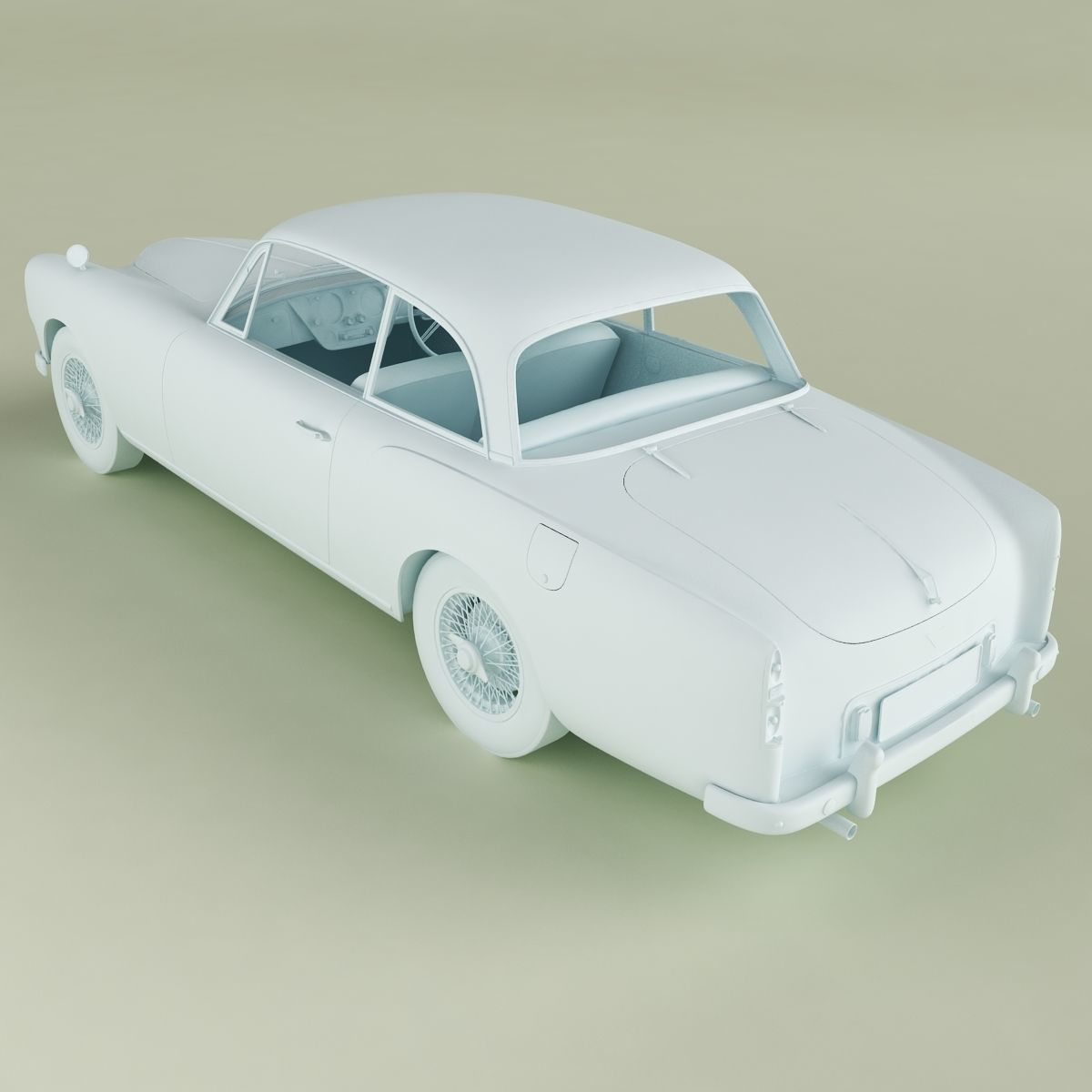 Alvis TE21 coupe 3D model_10