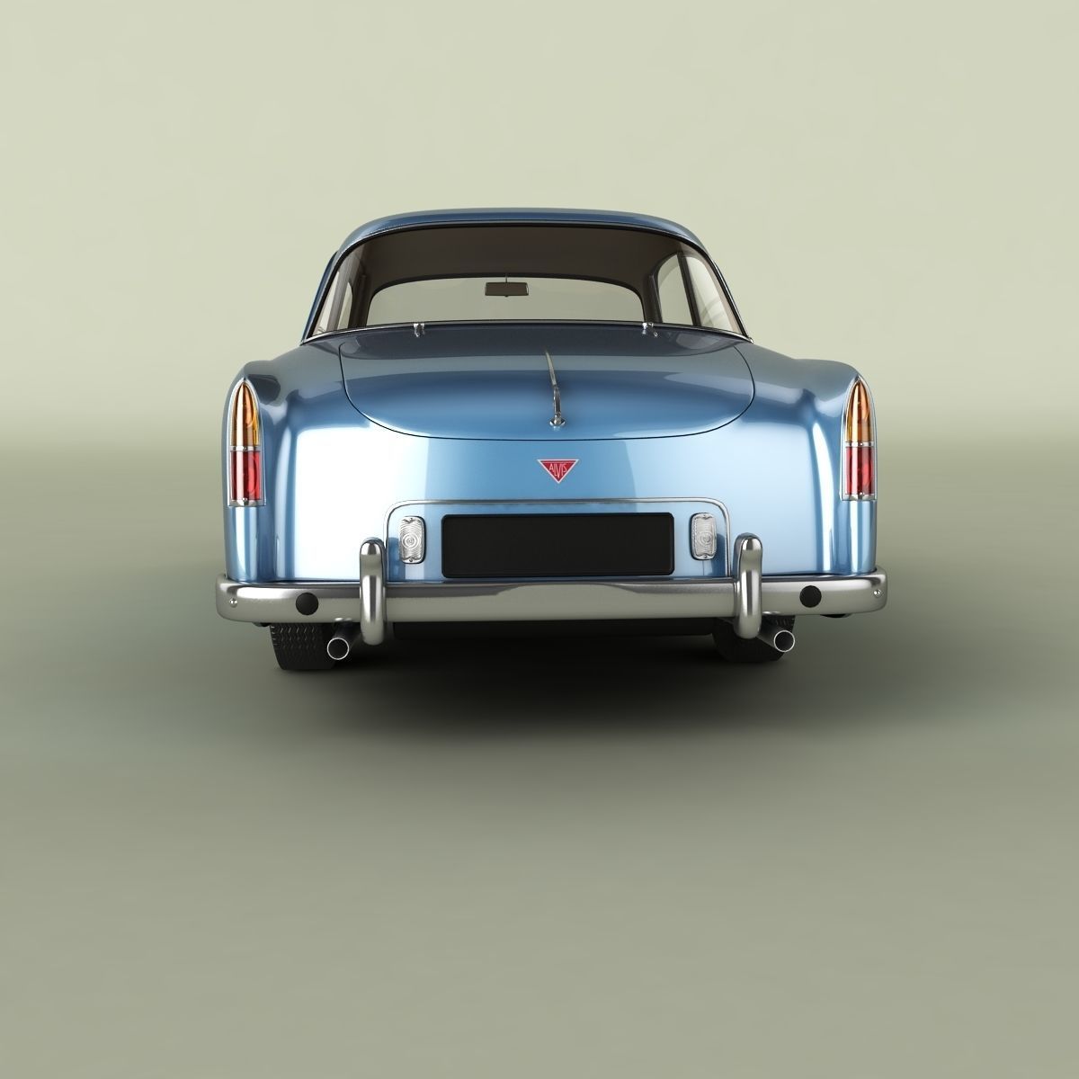 Alvis TE21 coupe 3D model_3