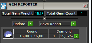 Ring with stone 3D print model_5