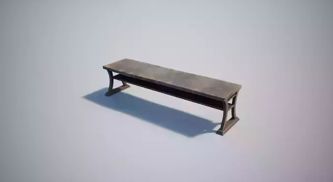 Wooden Bench