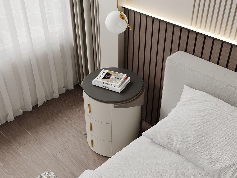 Bedside table 3D model_1