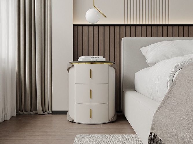 Bedside table 3D model