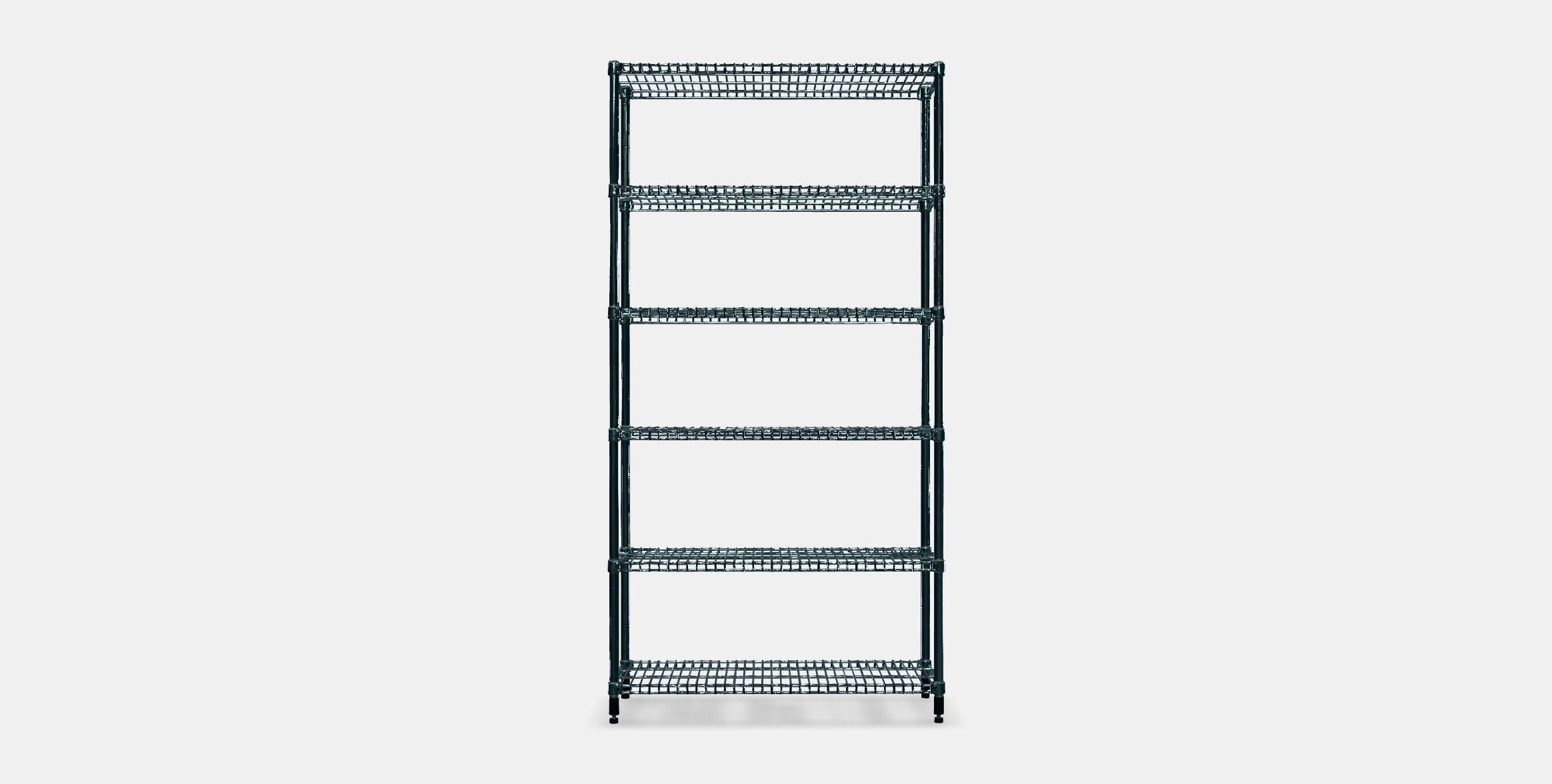 OMAR 1 shelf section Low-poly 3D model_9