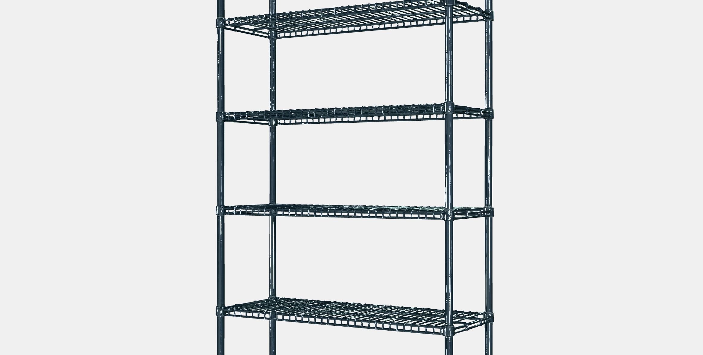 OMAR 1 shelf section Low-poly 3D model_8