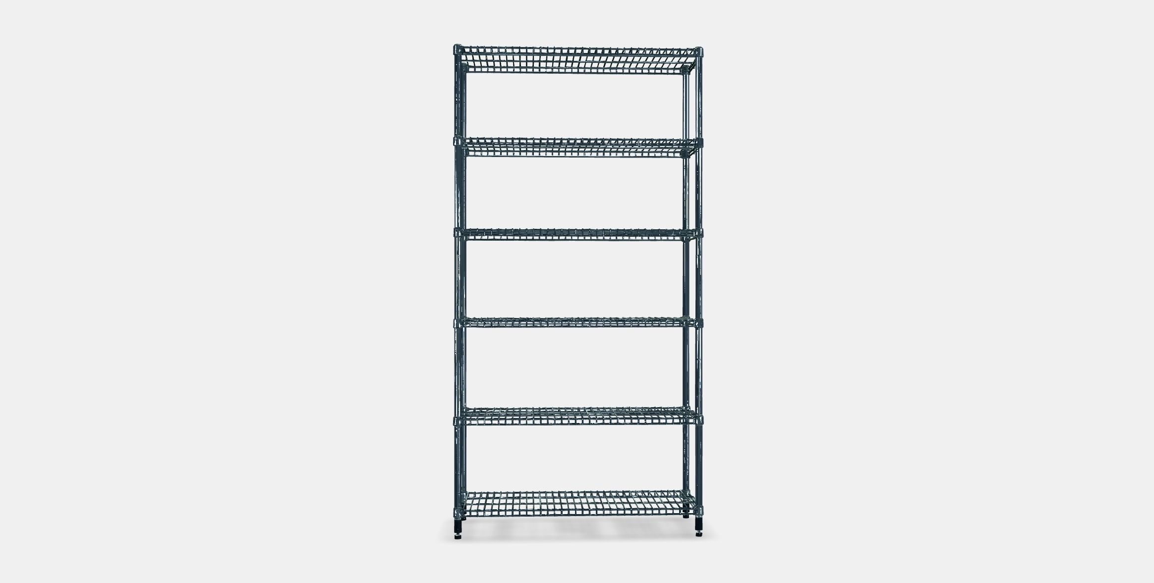 OMAR 1 shelf section Low-poly 3D model_14