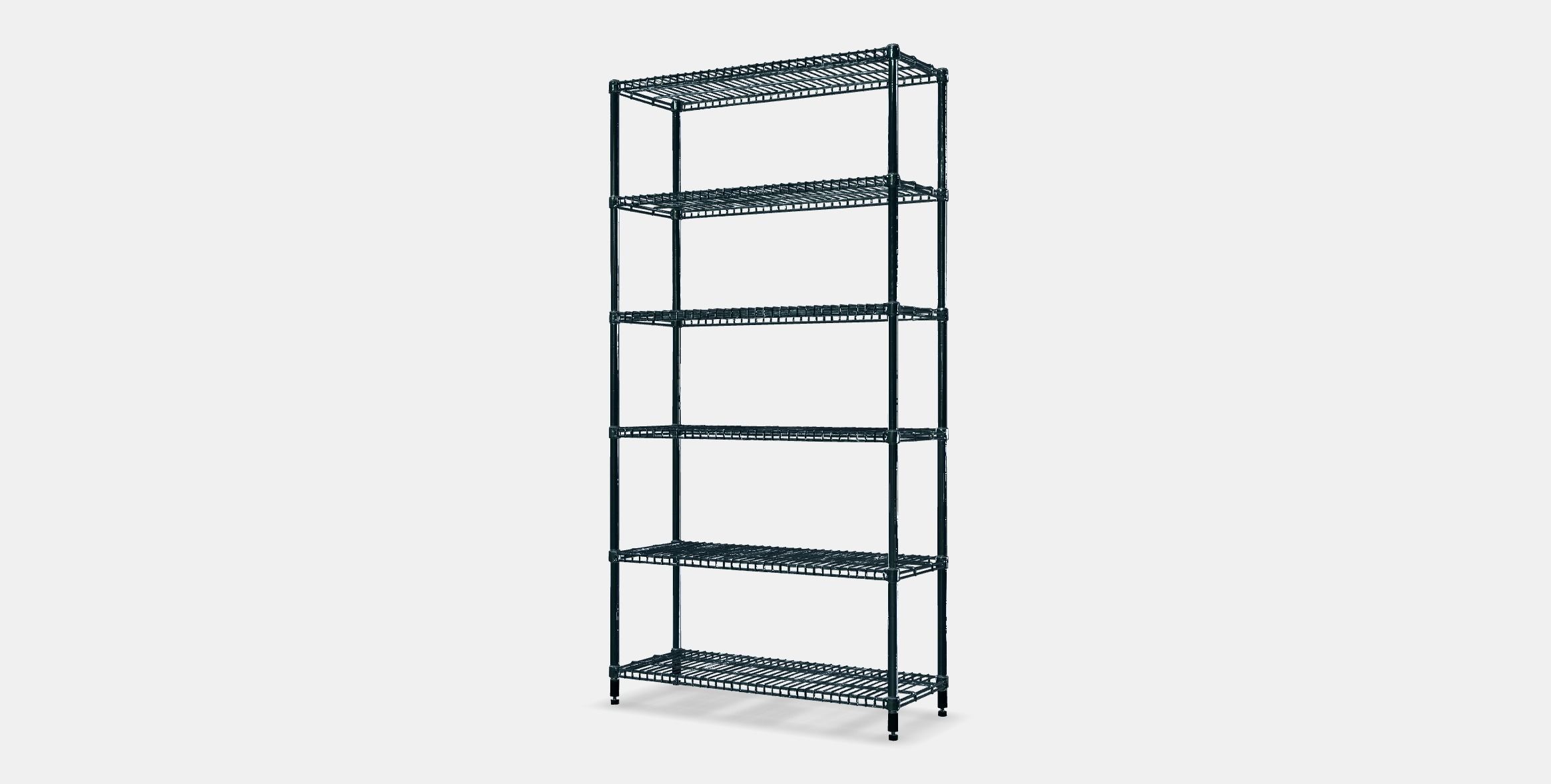 OMAR 1 shelf section Low-poly 3D model_12