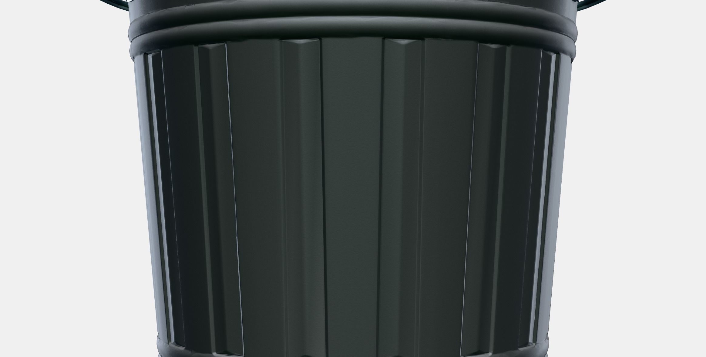 KNODD Bin with lid Low-poly 3D model_13