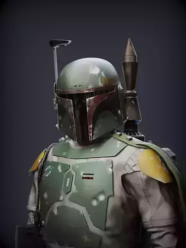 BOBA FETT ROTJ 3D print model