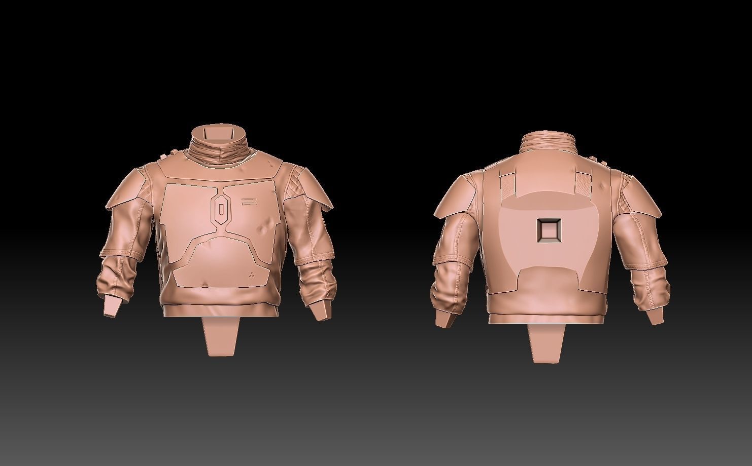 BOBA FETT ROTJ 3D print model_34