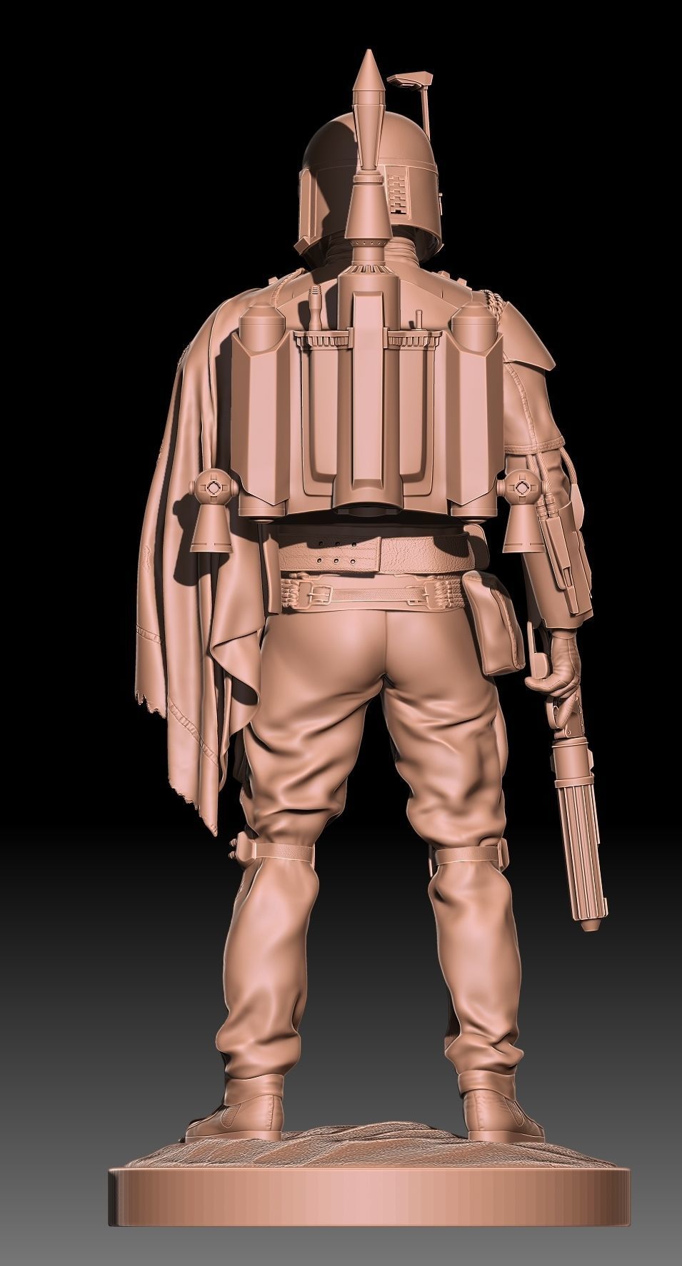 BOBA FETT ROTJ 3D print model_41