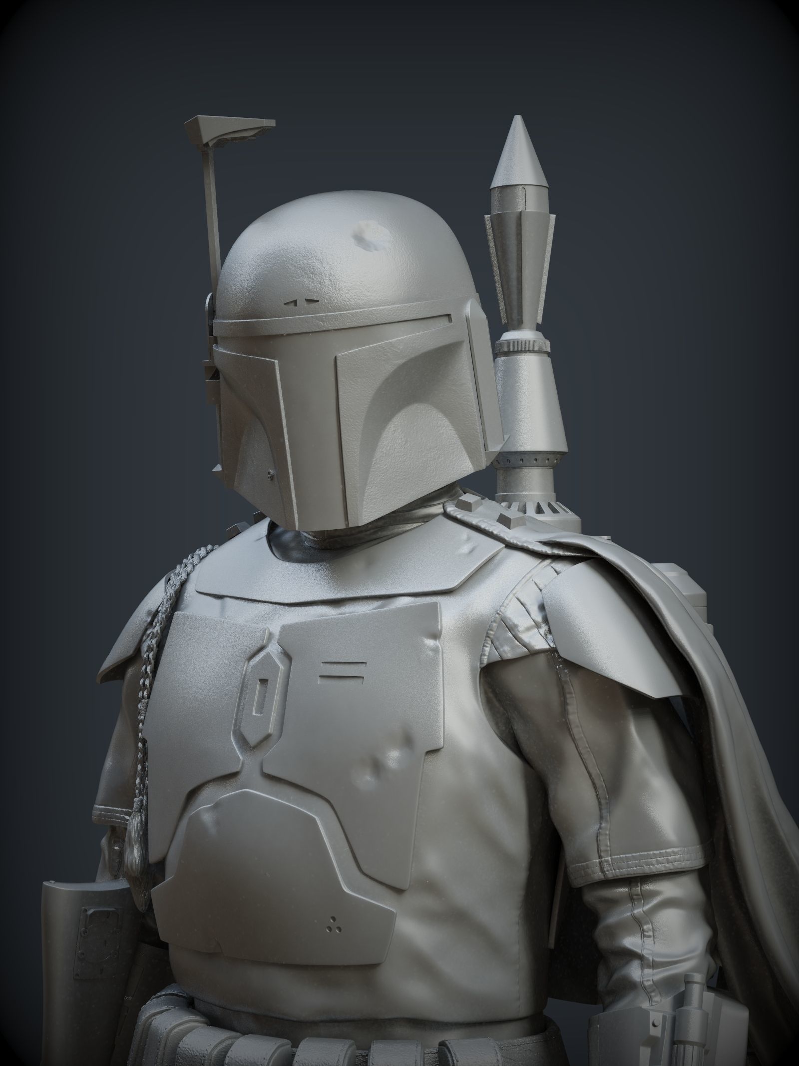 BOBA FETT ROTJ 3D print model_52
