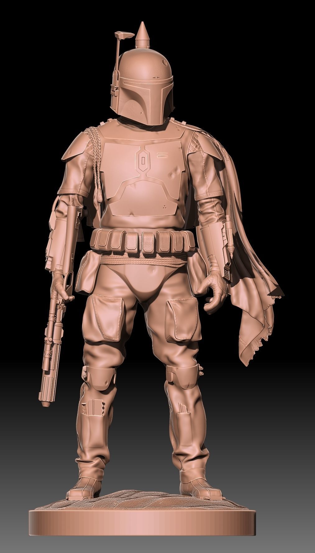 BOBA FETT ROTJ 3D print model_43