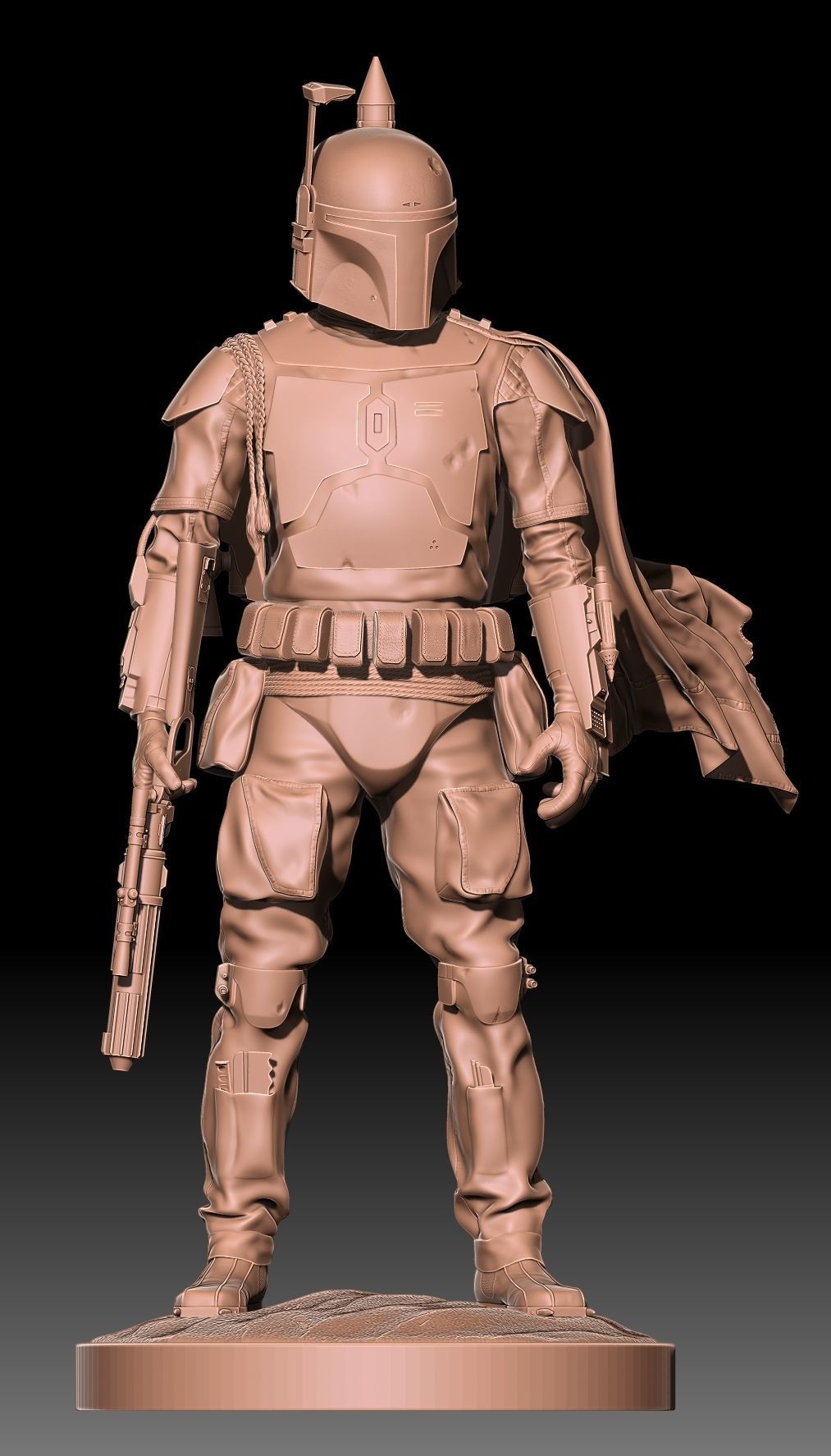 BOBA FETT ROTJ 3D print model_46