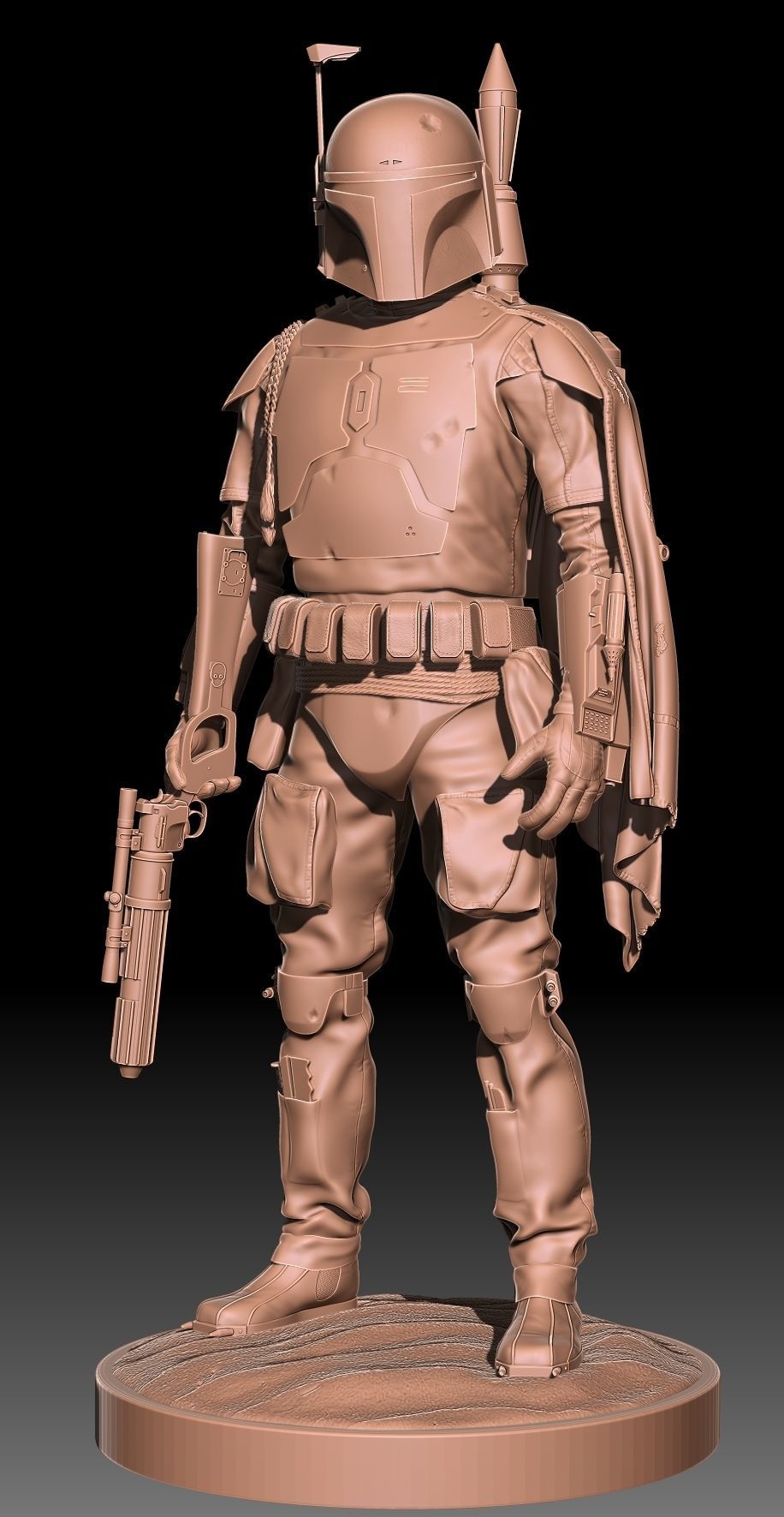 BOBA FETT ROTJ 3D print model_42