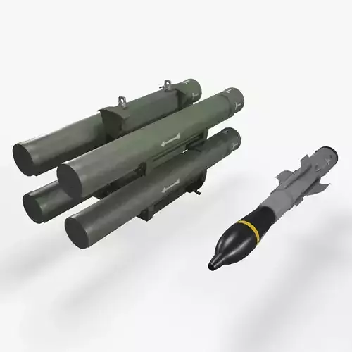  Launcher HOT 3 With Missile