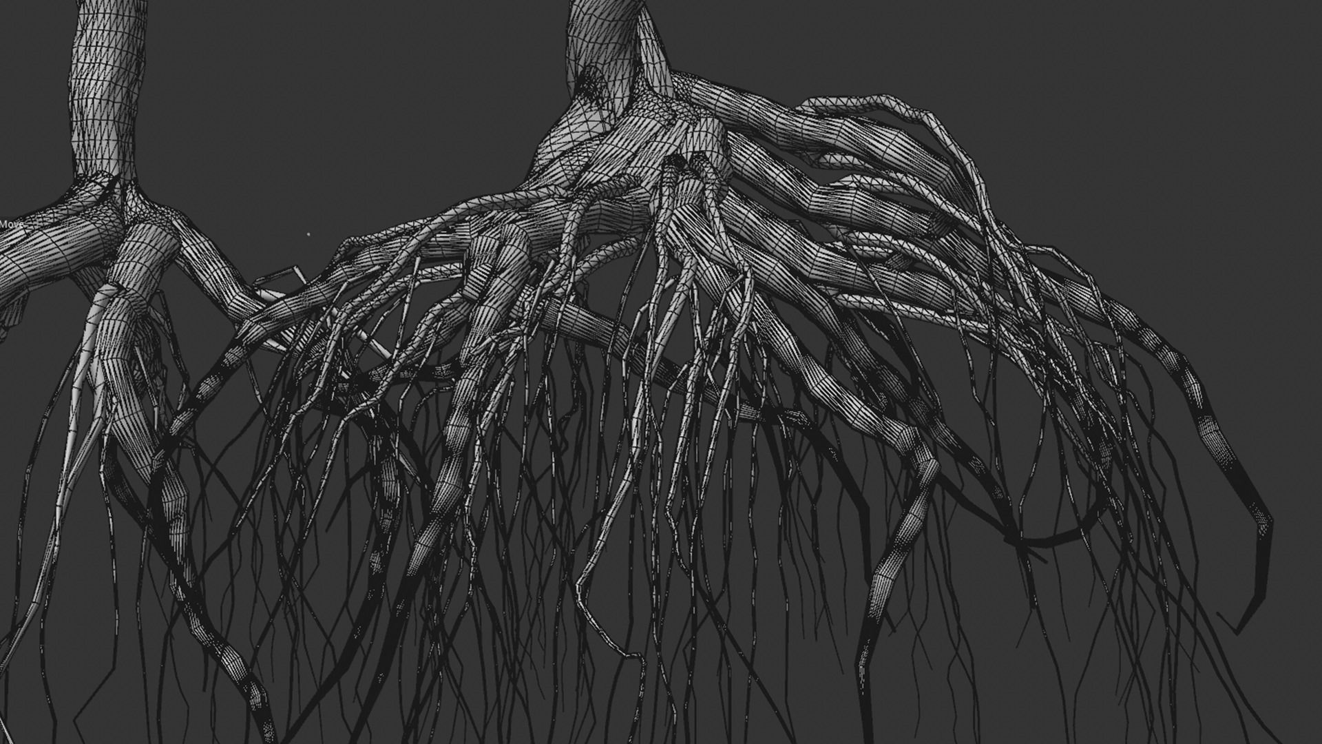 Lowpoly Trees Low-poly 3D model_8