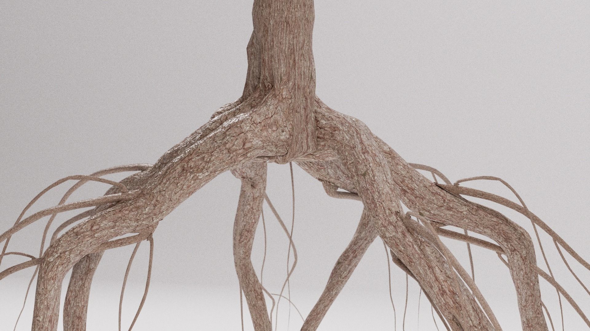 Lowpoly Trees Low-poly 3D model_4