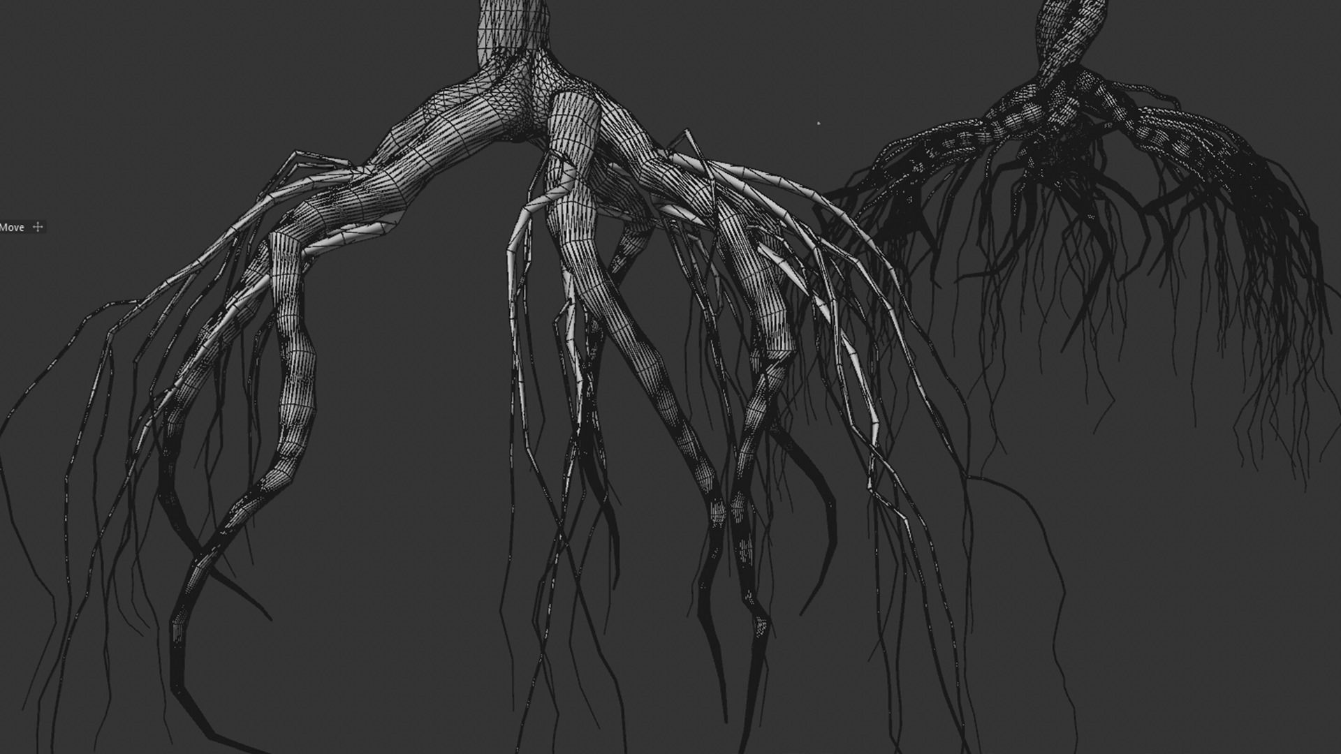 Lowpoly Trees Low-poly 3D model_7