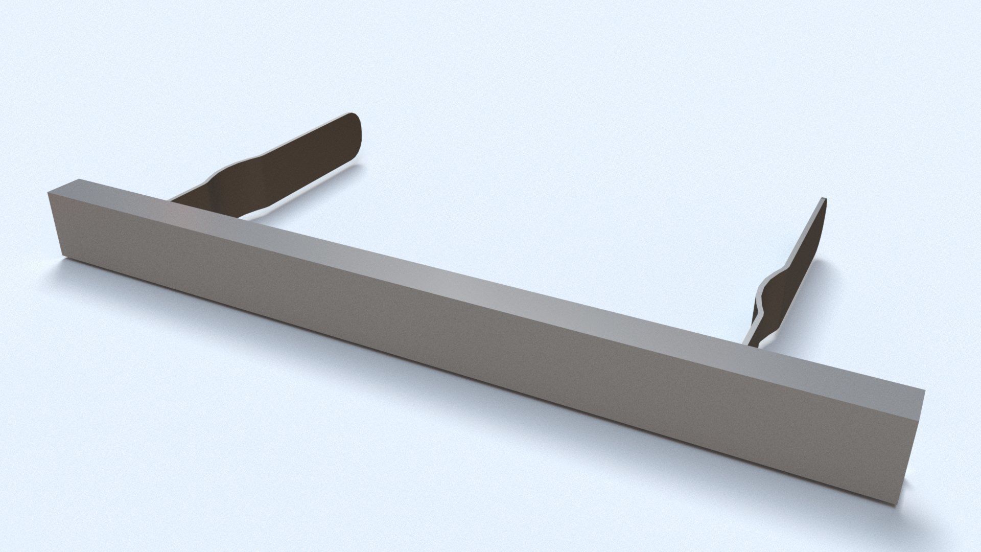 Stainless Brick Tie Channel and Wall Ties Low-poly 3D model_14