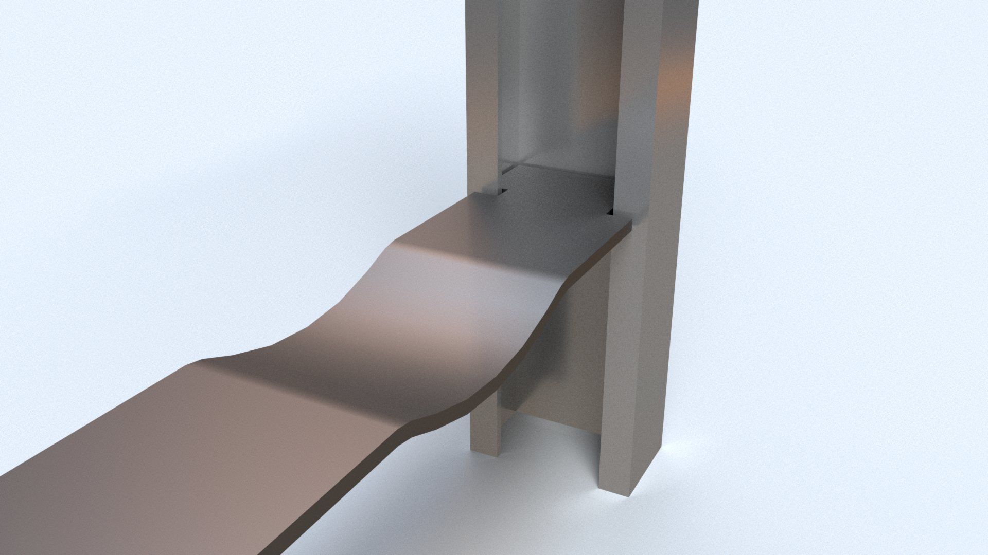 Stainless Brick Tie Channel and Wall Ties Low-poly 3D model_13