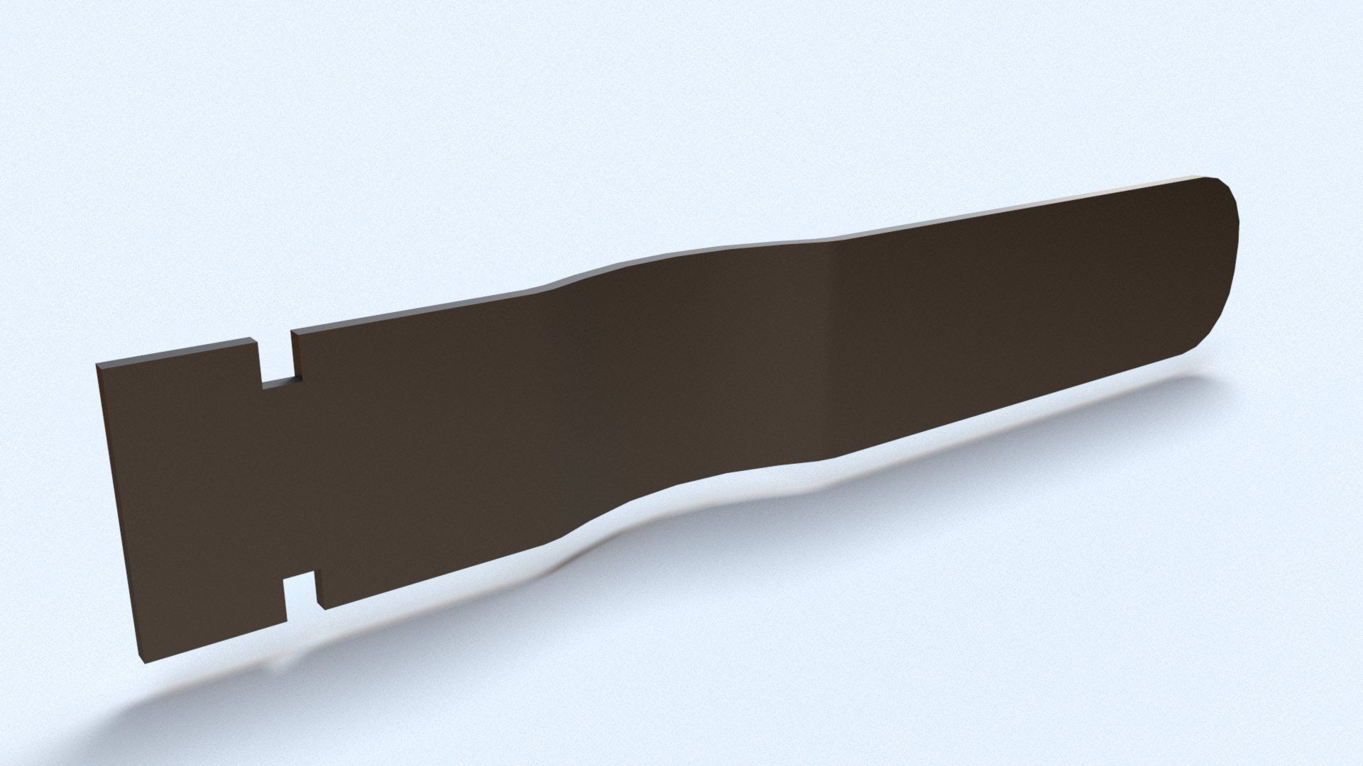 Stainless Brick Tie Channel and Wall Ties Low-poly 3D model_2