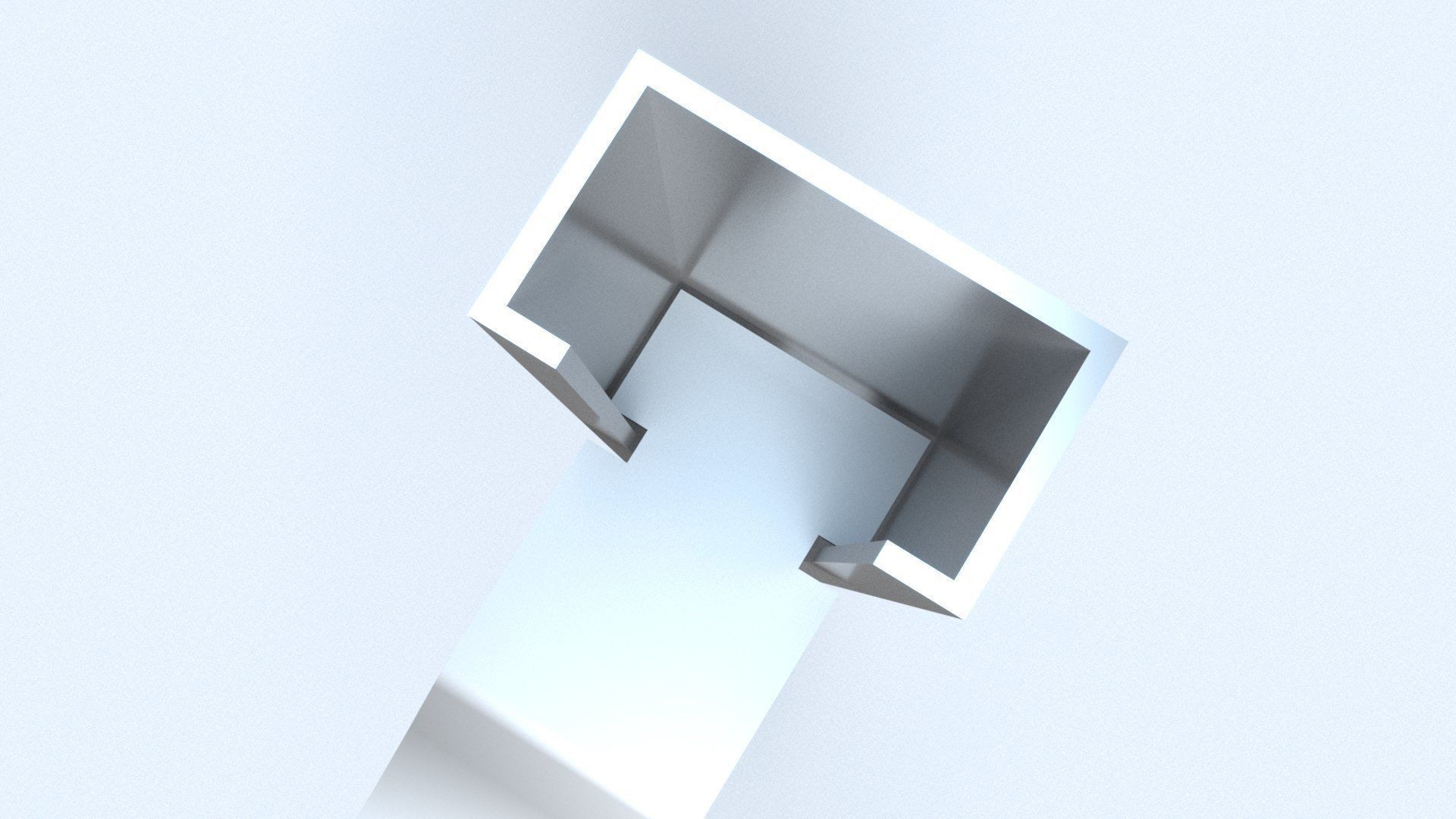 Stainless Brick Tie Channel and Wall Ties Low-poly 3D model_17