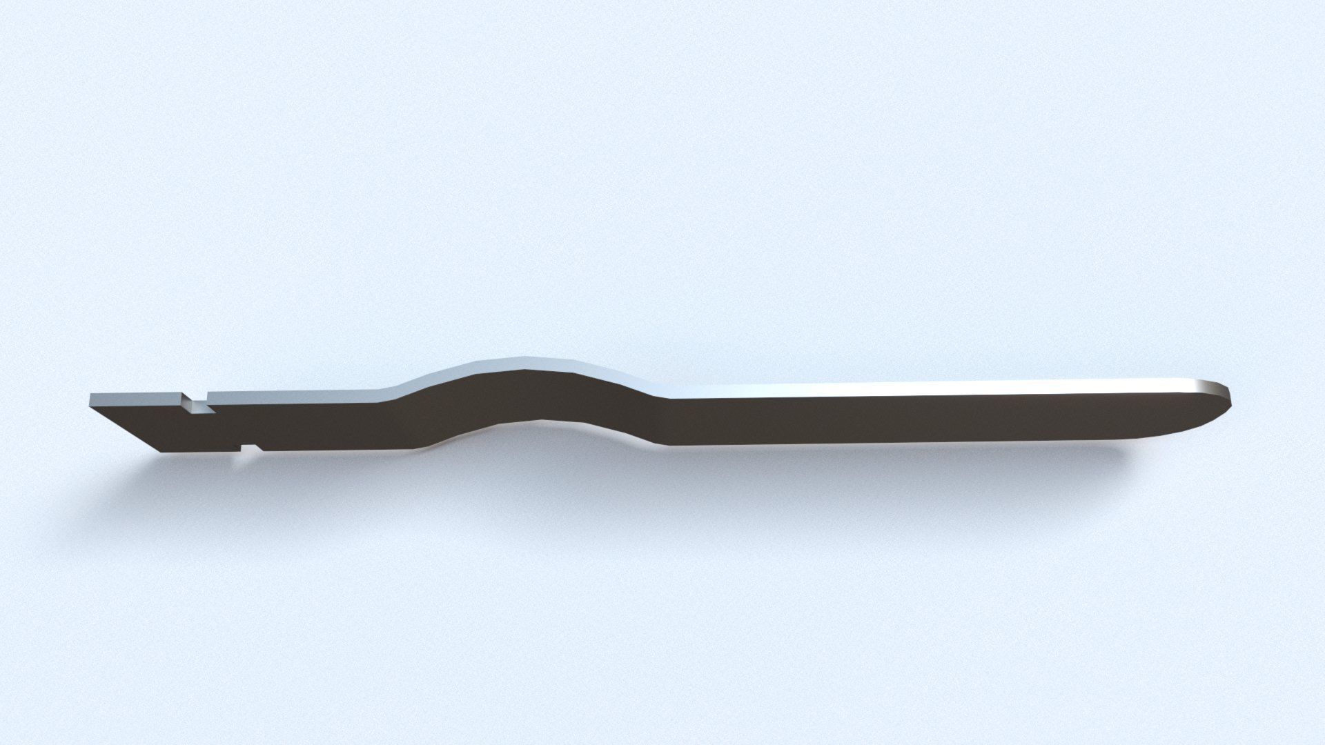 Stainless Brick Tie Channel and Wall Ties Low-poly 3D model_9