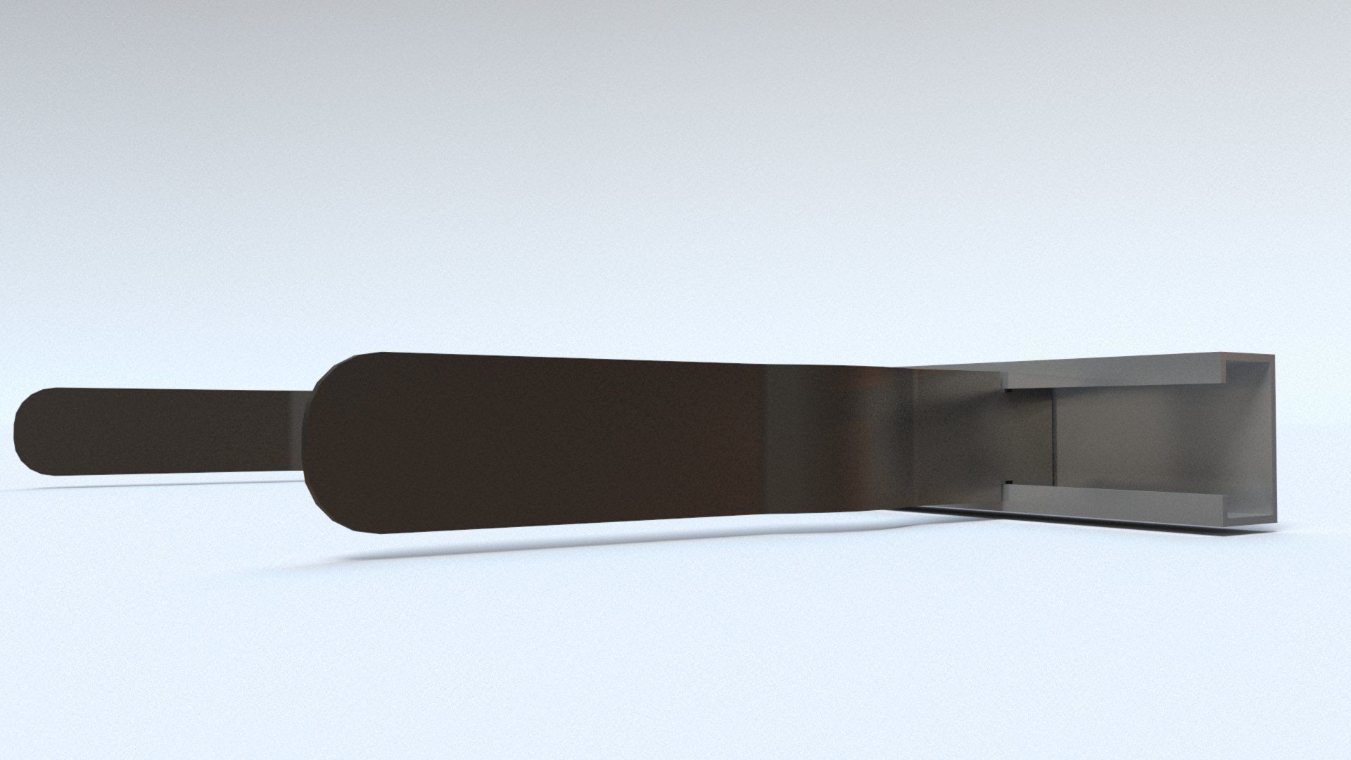 Stainless Brick Tie Channel and Wall Ties Low-poly 3D model_8