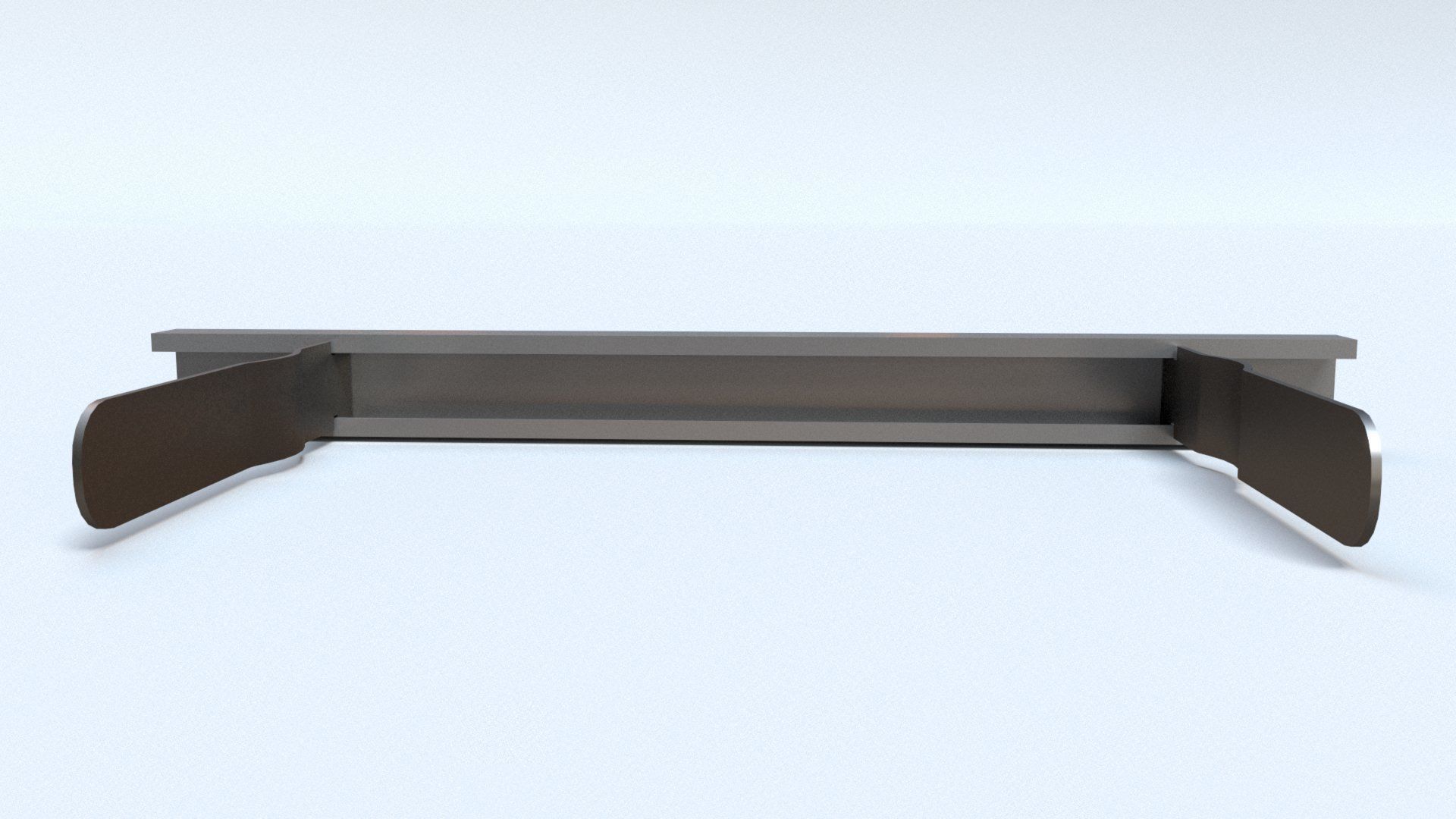 Stainless Brick Tie Channel and Wall Ties Low-poly 3D model_19