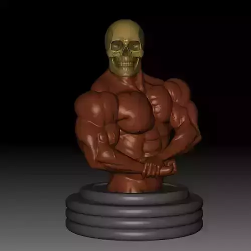 Side Chest Pose  3D print model