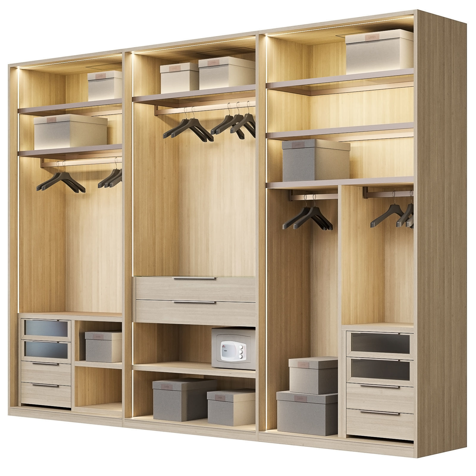 Lema wardrobe Naica by Cairoli and Donzelli 3D model_1