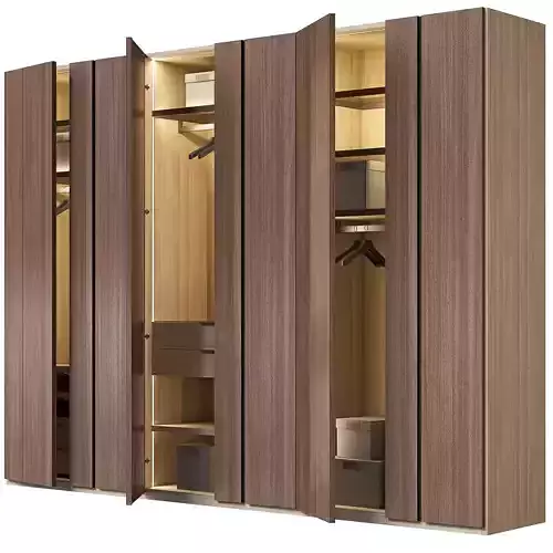 Lema wardrobe Naica by Cairoli and Donzelli 3D model