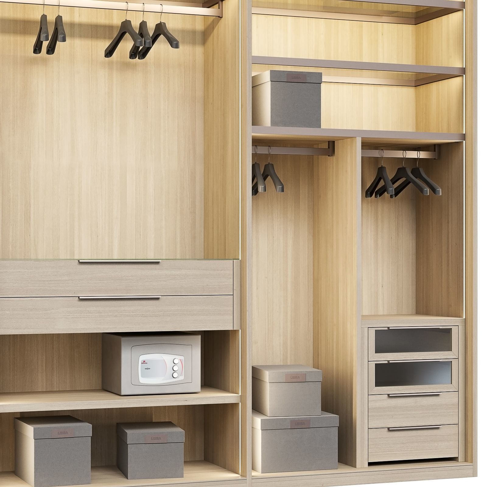 Lema wardrobe Naica by Cairoli and Donzelli 3D model_5