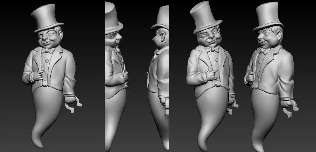 O Scartellato Italian Amulet 3D print model