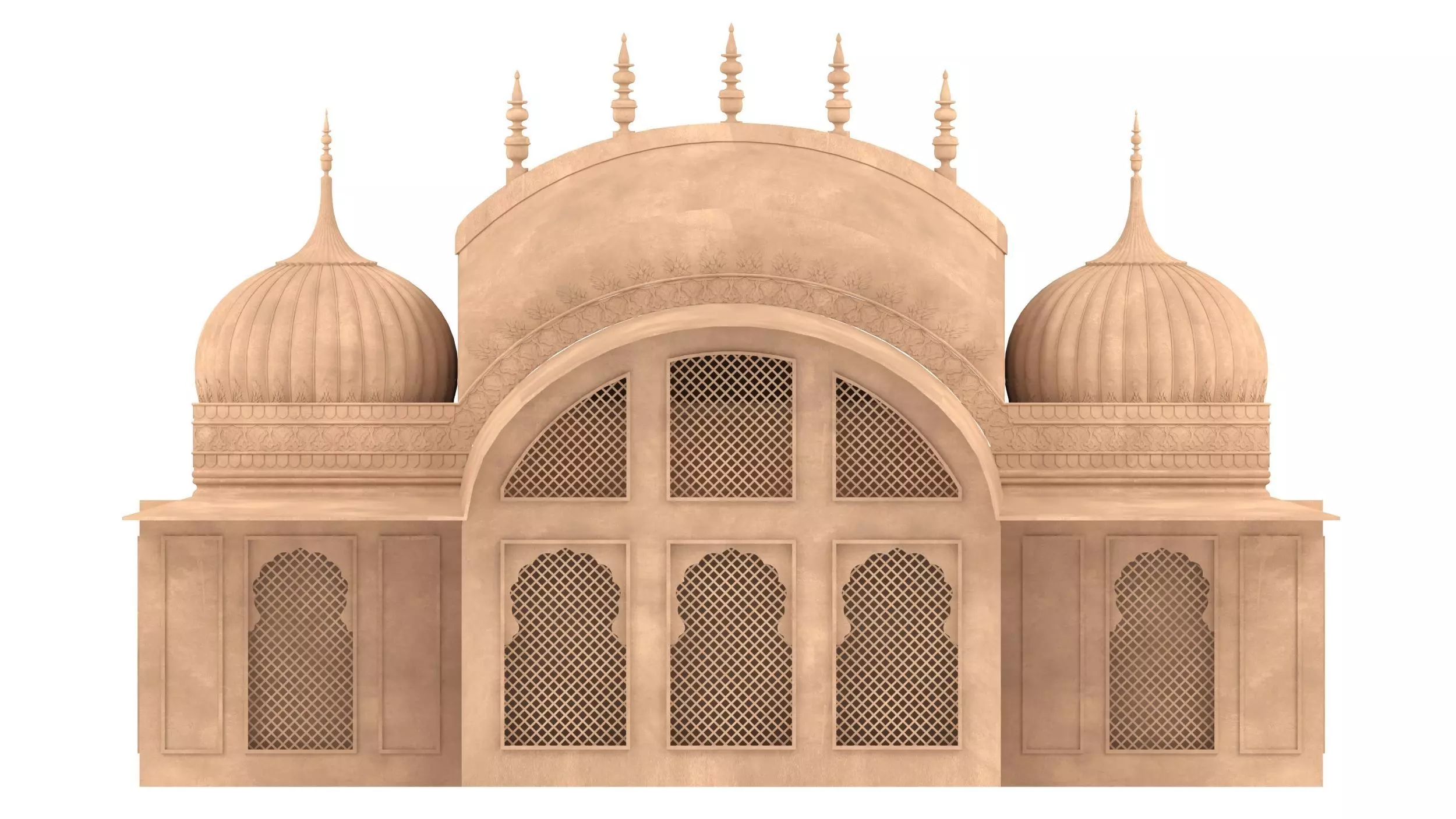 Indian Palace Dome 3D model