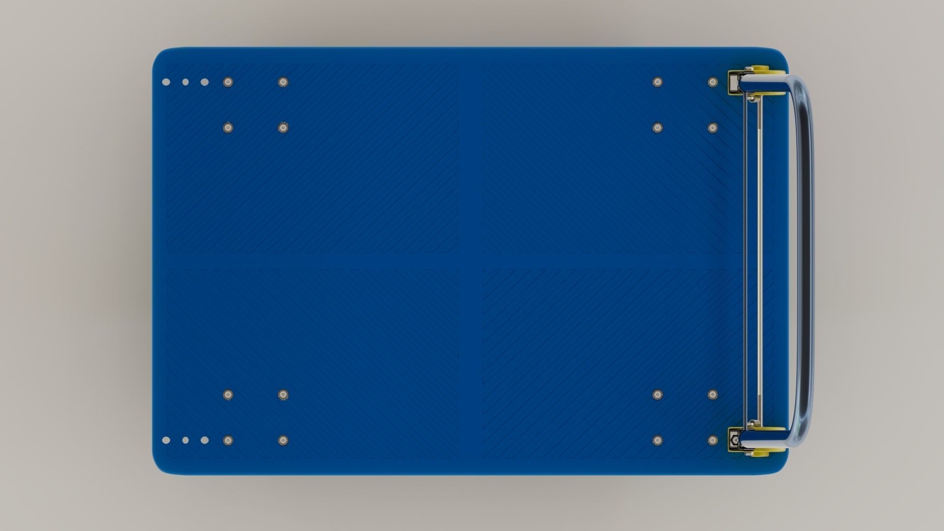 Platform Trolley 3D model_4