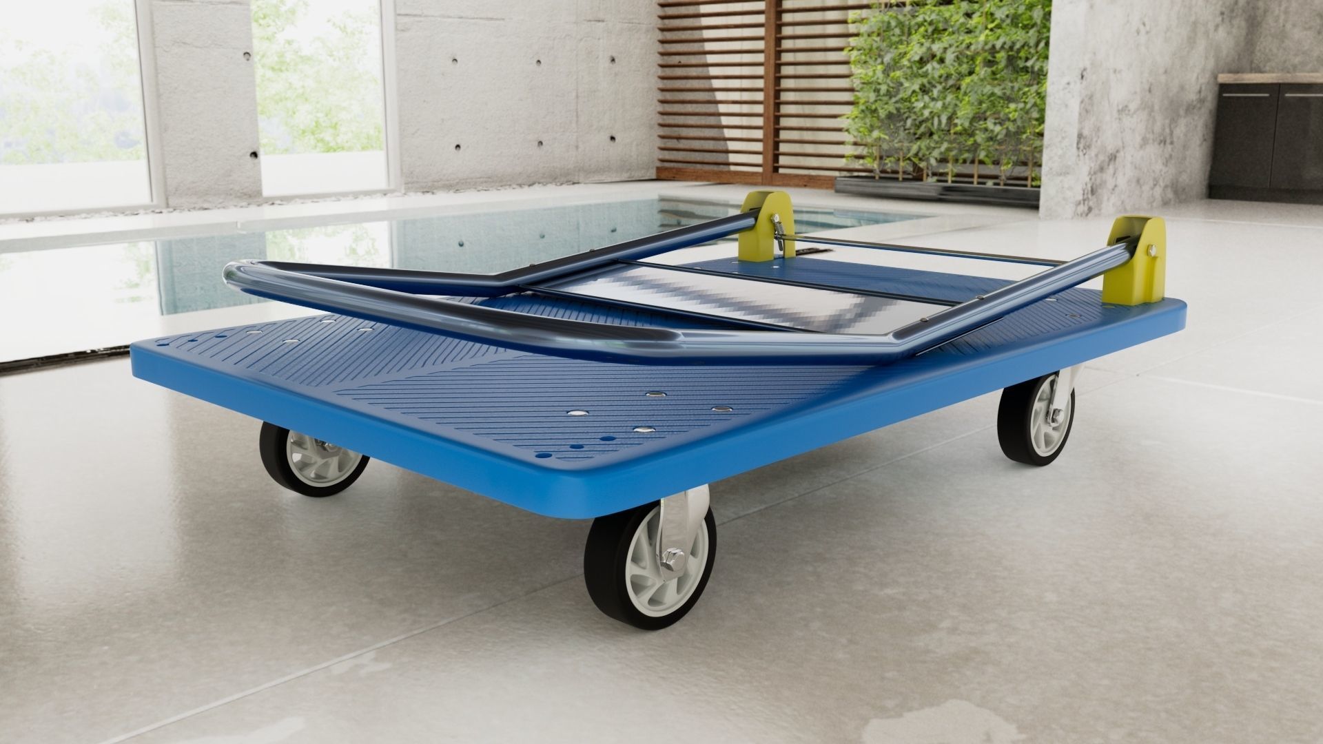 Platform Trolley 3D model_5