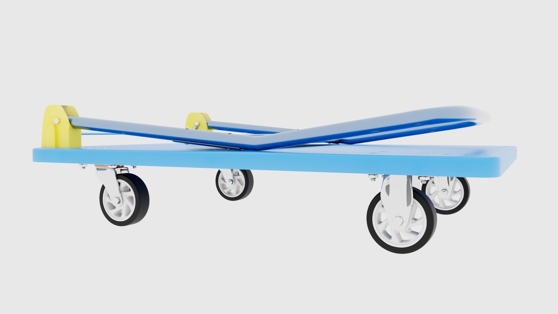 Platform Trolley 3D model_7