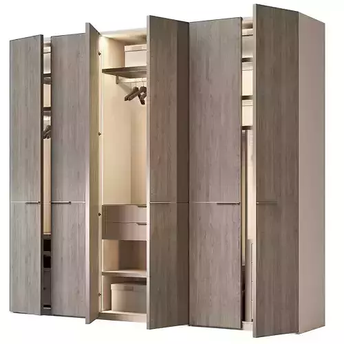 Lema wardrobe Seryasse by David Lopez Quincoces 3D model