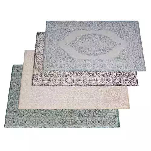 Rug Cleo by Benuta 3D model