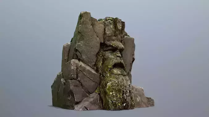 Face of the mountain