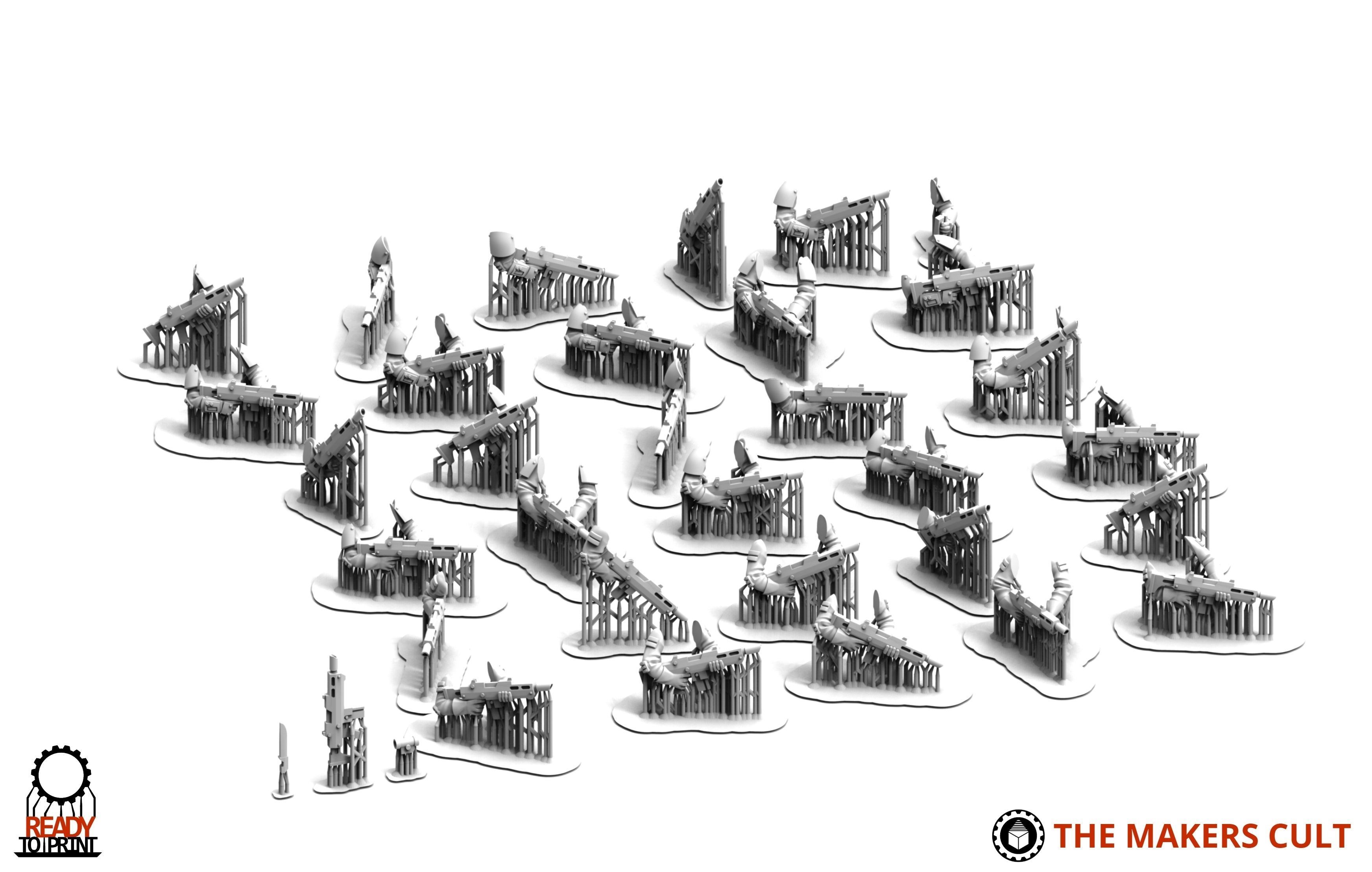 Universal Guard - Arms Pack 3D print model_2