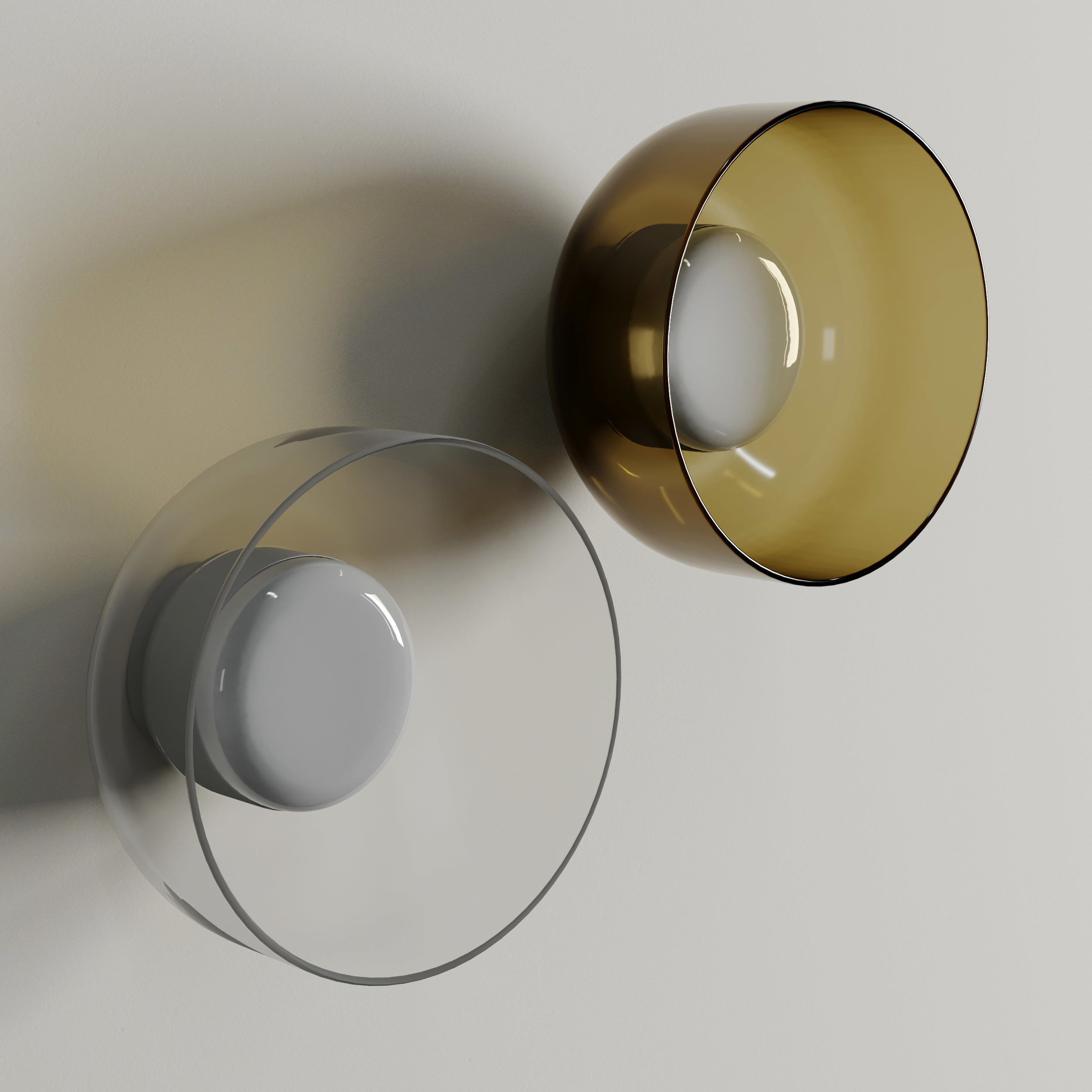 IPON WALL LIGHT Low-poly 3D model_3