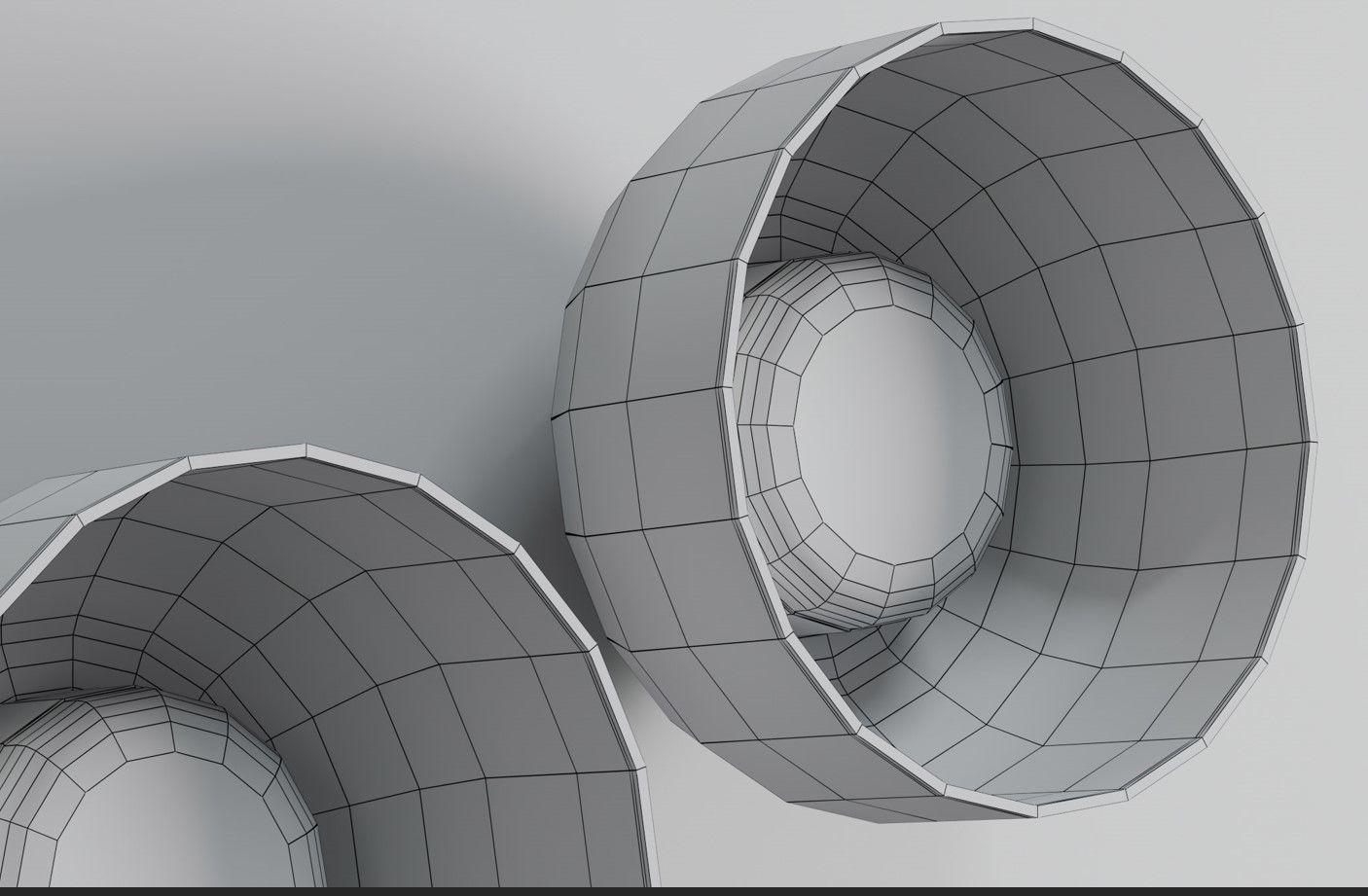 IPON WALL LIGHT Low-poly 3D model_11