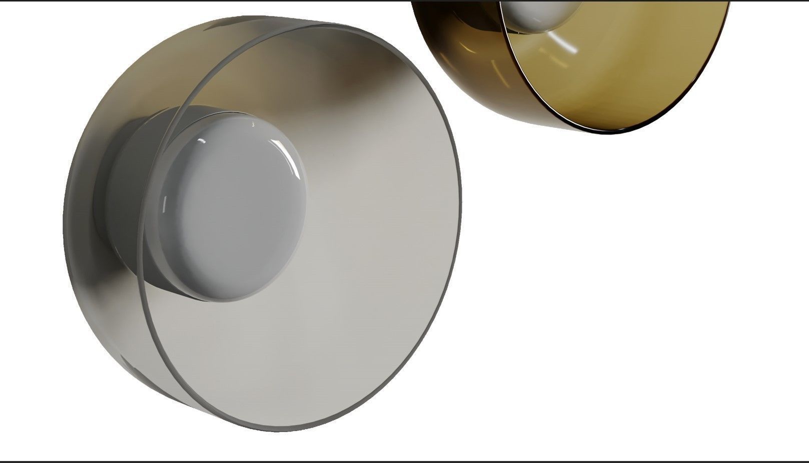 IPON WALL LIGHT Low-poly 3D model_6