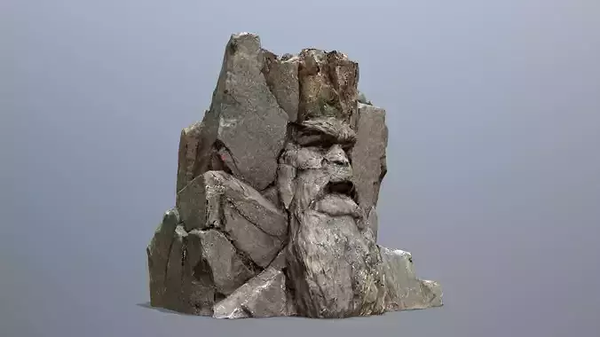 Face of the mountain