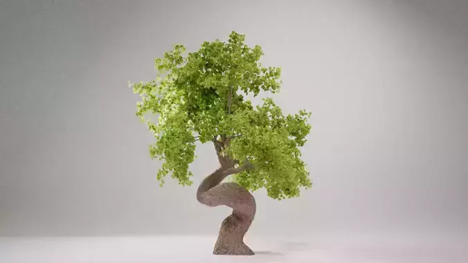 Animated growing Tree