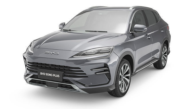 2025 BYD Sealion 6 DM-I With Interior 3D model