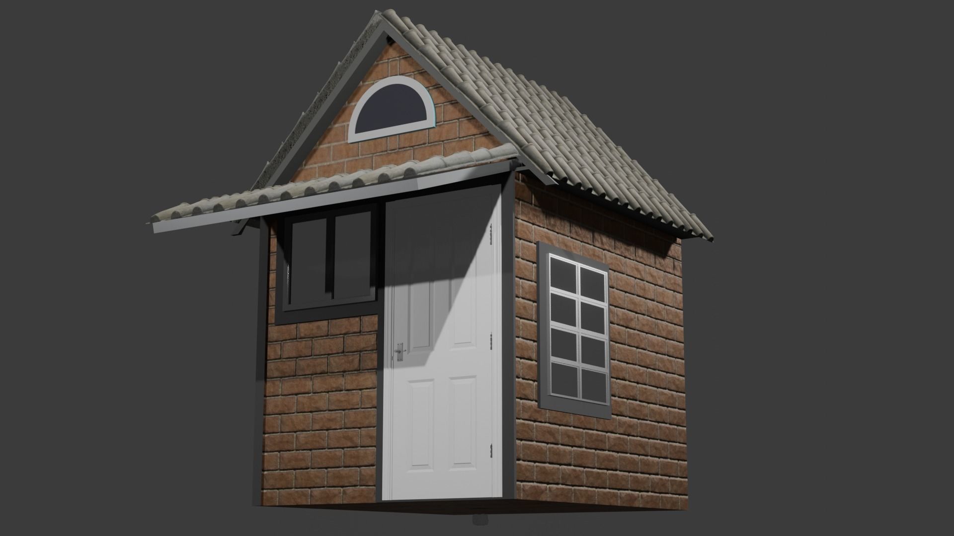 simple home 3D model_1