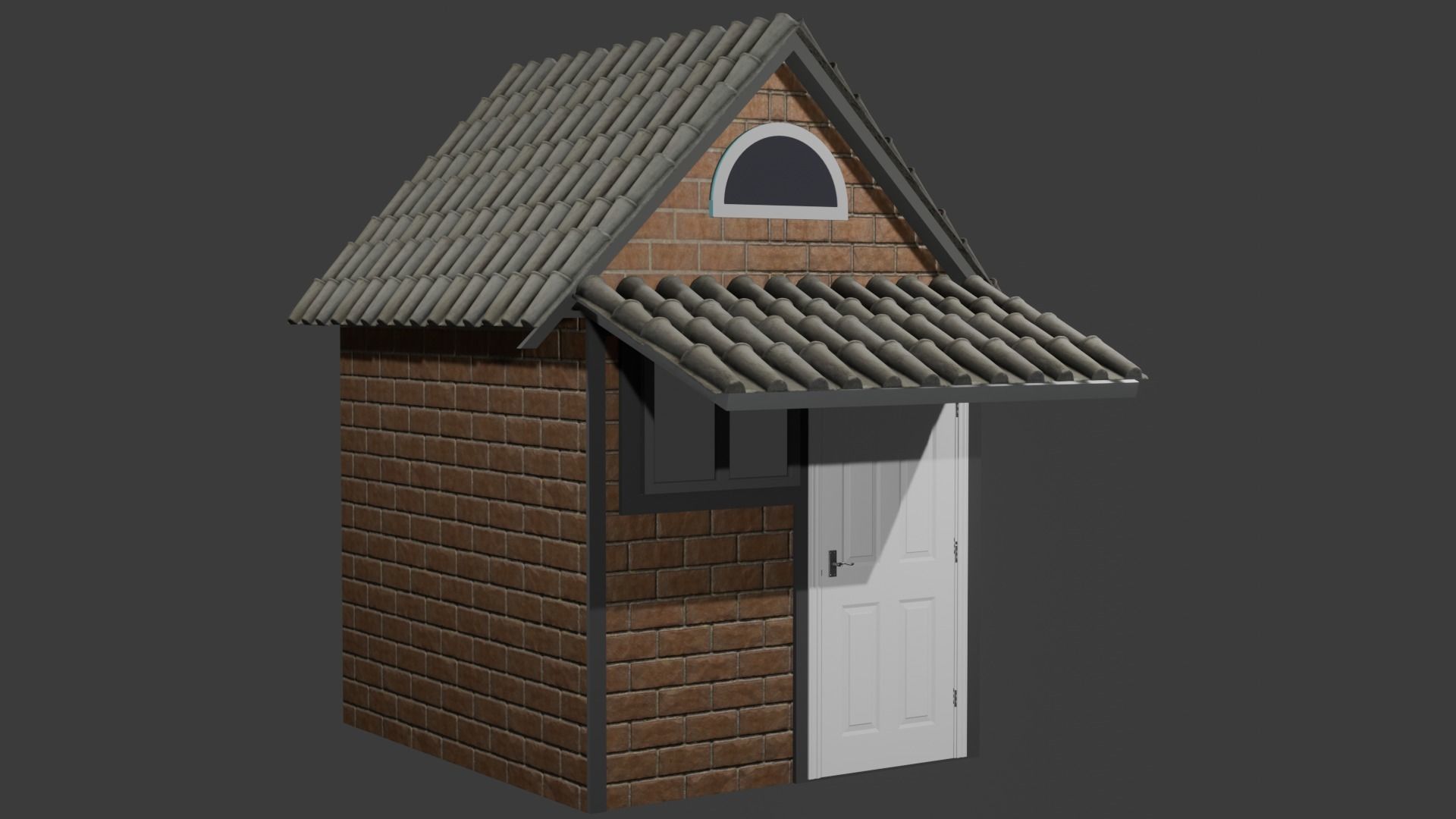 simple home 3D model_2